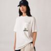 UNISEX EDELWEISS T-SHIRT MIT TASCHE UND GRAFIK