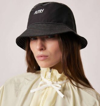 Unisex-Eimer aus Nylon mit gesticktem Logo