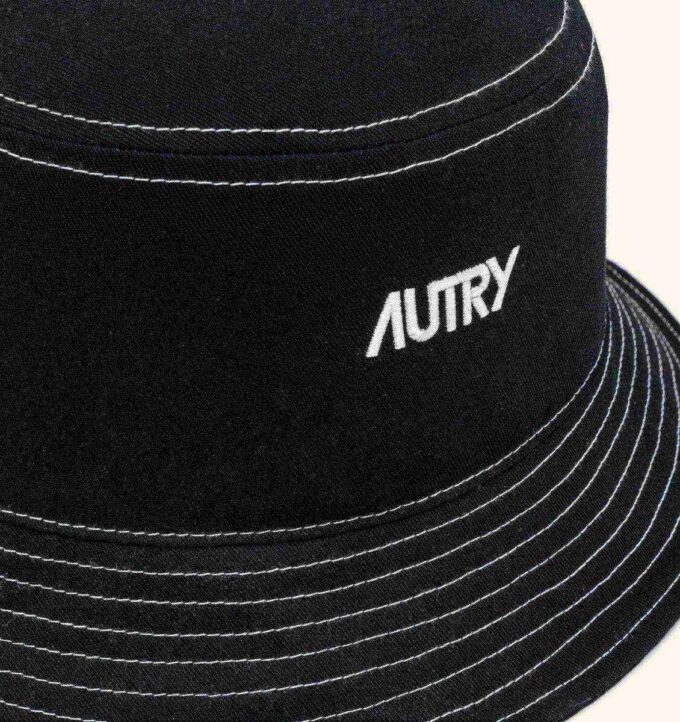 Unisex-Eimer aus Nylon mit gesticktem Logo