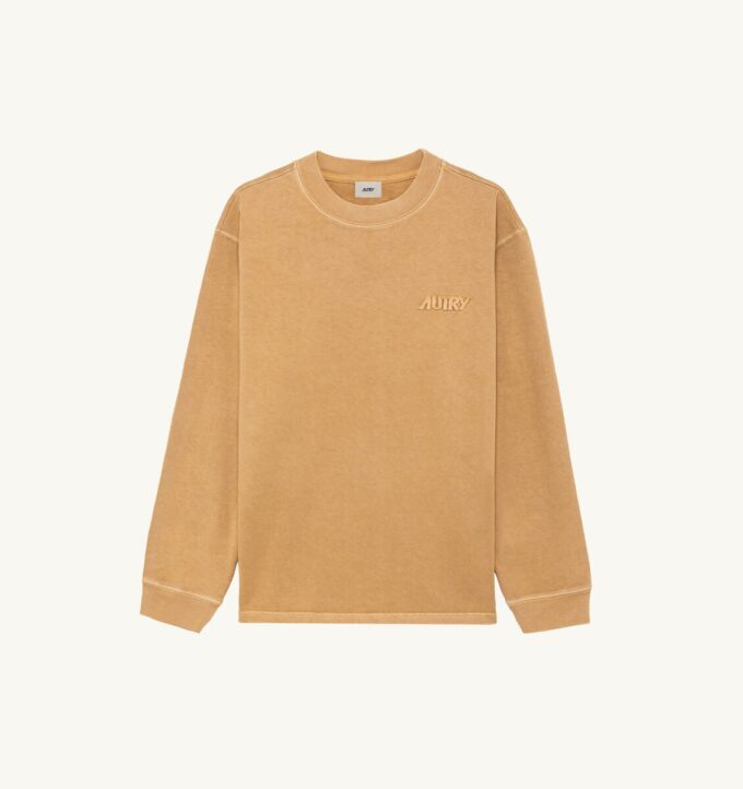 UNISEX LANGARM-SHIRT MIT TONALEM LOGO