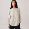 UNISEX LANGARM-T-SHIRT MIT STICKEREM AUTRY-LOGO UNISEX LANGARM-T-SHIRT MIT STICKEREM AUTRY-LOGO