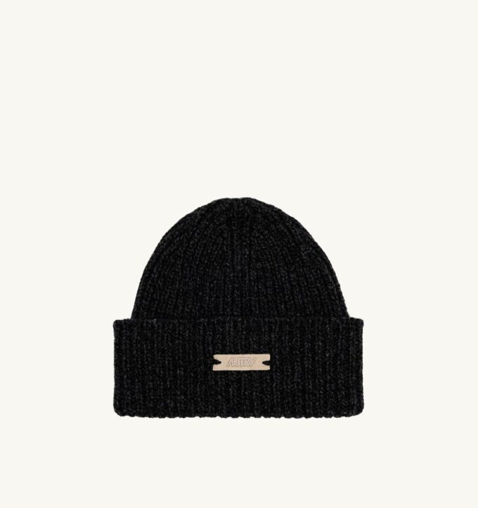 Unisex-Mütze mit Logo-Aufnäher