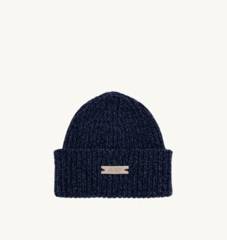 Unisex-Mütze mit Logo-Aufnäher