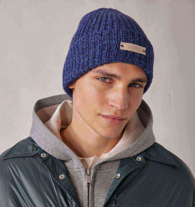 Unisex-Mütze mit Logo-Aufnäher