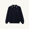 UNISEX-POLO AUS STRICKWOLLE UNISEX-POLO AUS STRICKWOLLE