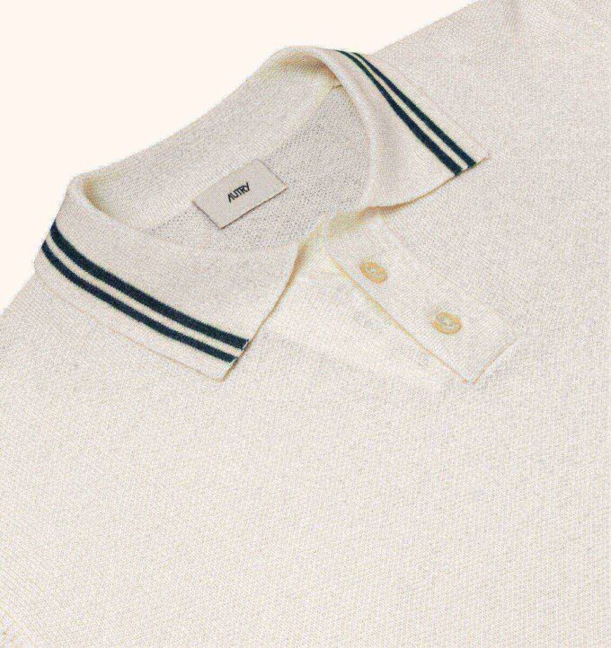 UNISEX-POLO AUS STRICKWOLLE UNISEX-POLO AUS STRICKWOLLE
