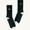 Unisex-Rippsocken mit Edelweiß-Logo