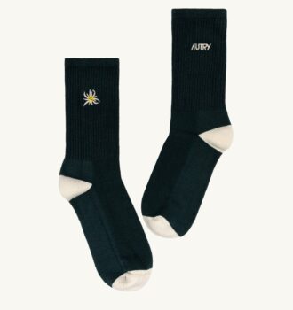 Unisex-Rippsocken mit Edelweiß-Logo
