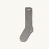 Unisex-Rippsocken mit gesticktem Logo
