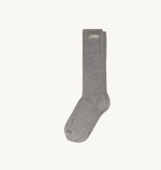 Unisex-Rippsocken mit gesticktem Logo