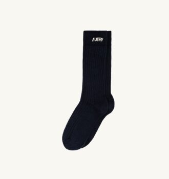 Unisex-Rippsocken mit gesticktem Logo
