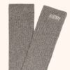 Unisex-Rippsocken mit gesticktem Logo