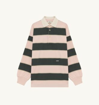 Unisex-Rugby-Polo mit Streifen