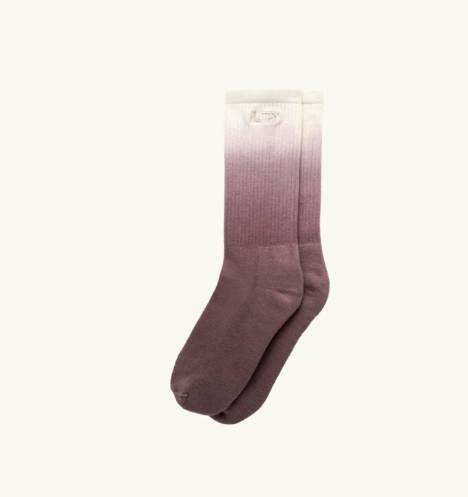 Unisex-Socke mit Batikmuster und gesticktem Logo Unisex-Socke mit Batikmuster und gesticktem Logo
