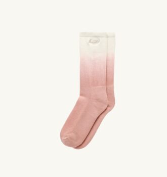 Unisex-Socke mit Batikmuster und gesticktem Logo