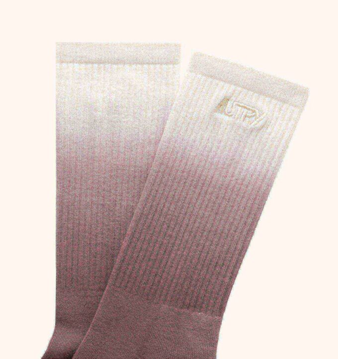 Unisex-Socke mit Batikmuster und gesticktem Logo Unisex-Socke mit Batikmuster und gesticktem Logo