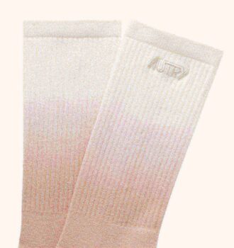 Unisex-Socke mit Batikmuster und gesticktem Logo
