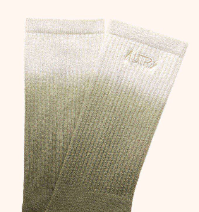 Unisex-Socke mit Batikmuster und gesticktem Logo Unisex-Socke mit Batikmuster und gesticktem Logo