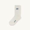 Unisex-Socke mit Jacquard-Logo