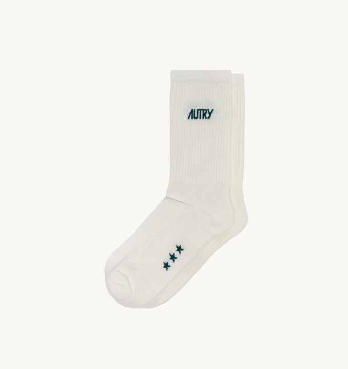 Unisex-Socke mit Jacquard-Logo