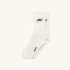 Unisex-Socke mit Jacquard-Logo