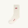Unisex-Socke mit Jacquard-Logo
