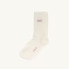 Unisex-Socke mit Jacquard-Logo