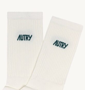 Unisex-Socke mit Jacquard-Logo