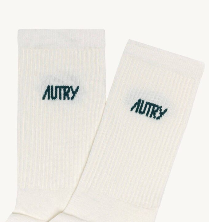 Unisex-Socke mit Jacquard-Logo