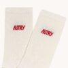Unisex-Socke mit Jacquard-Logo
