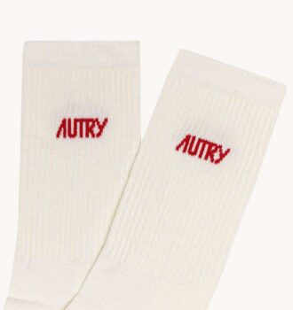 Unisex-Socke mit Jacquard-Logo