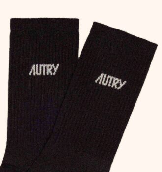 Unisex-Socke mit Jacquard-Logo