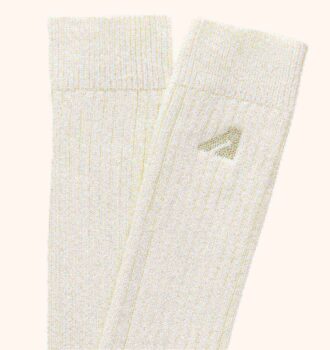 Unisex-Socke mit Rippenmuster und gesticktem Logo