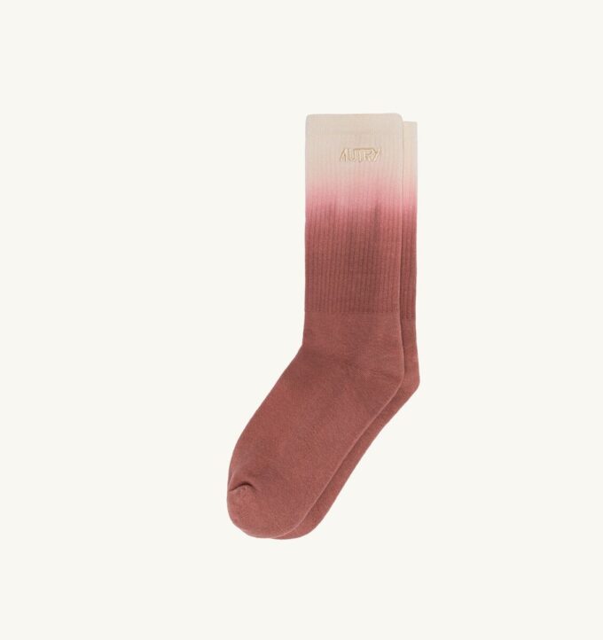 Unisex-Socken im Batik-Look mit gesticktem Logo