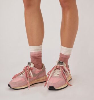 Unisex-Socken im Batik-Look mit gesticktem Logo