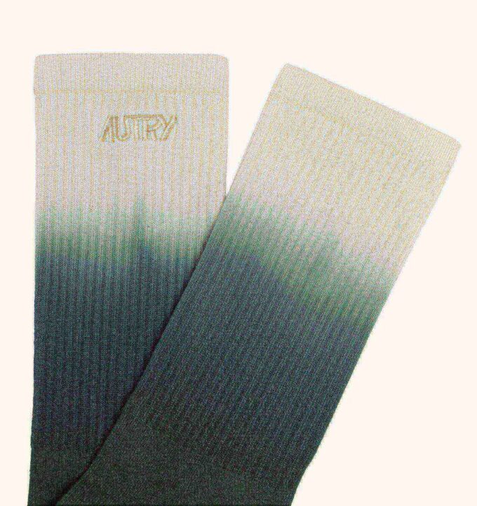 Unisex-Socken im Batik-Look mit gesticktem Logo