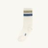 Unisex-Socken mit gestreiftem Jacquard-Logo Unisex-Socken mit gestreiftem Jacquard-Logo