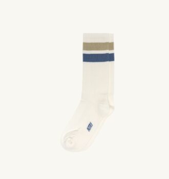 Unisex-Socken mit gestreiftem Jacquard-Logo