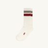 Unisex-Socken mit gestreiftem Jacquard-Logo Unisex-Socken mit gestreiftem Jacquard-Logo