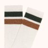 Unisex-Socken mit gestreiftem Jacquard-Logo