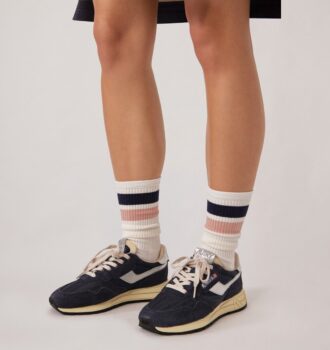 REELWIND LOW SNEAKER IN SPACE UND SILBERTON NYLON SUEDE UND LEDER