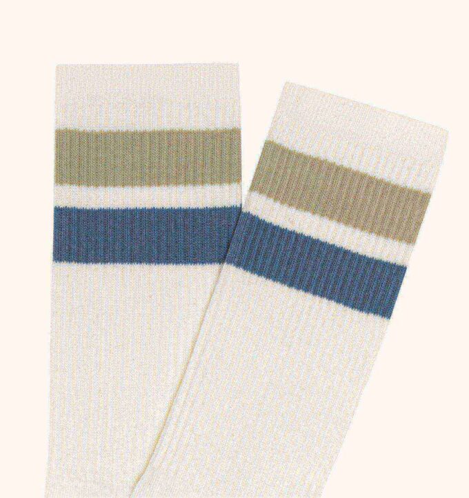 Unisex-Socken mit gestreiftem Jacquard-Logo Unisex-Socken mit gestreiftem Jacquard-Logo
