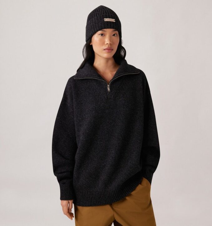 UNISEX STRICKJACKE MOULINE’ UNISEX STRICKJACKE MOULINE’