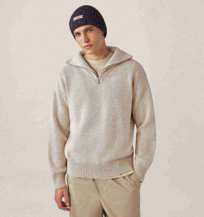 UNISEX STRICKJACKE MOULINE’ UNISEX STRICKJACKE MOULINE’