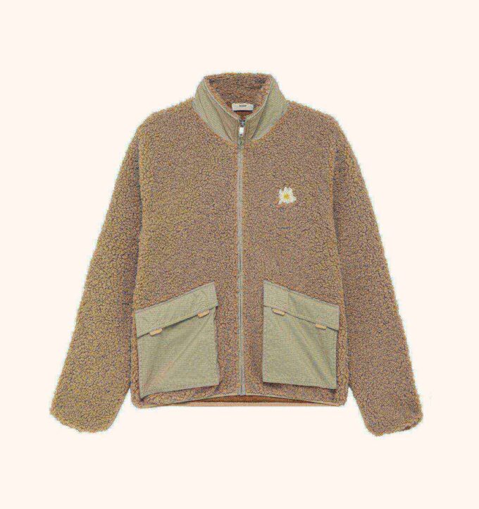 UNISEX TEDDY EDELWEISS REISSJACKE
