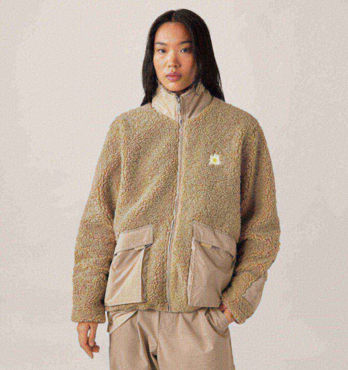 UNISEX TEDDY EDELWEISS REISSJACKE