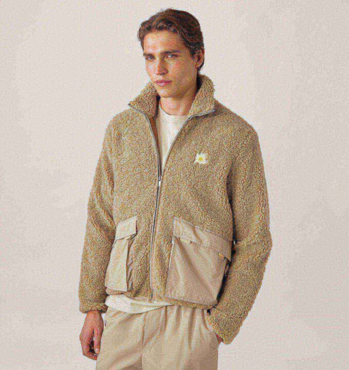UNISEX TEDDY EDELWEISS REISSJACKE