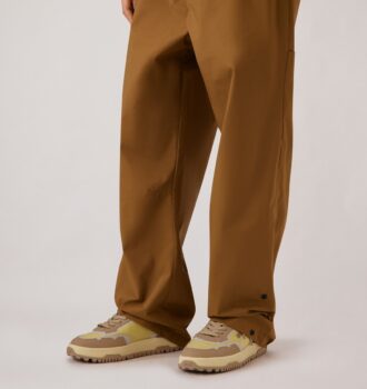 WILDPACE LOW SNEAKER AUS RIPSTOP-NYLON UND LEDER, FARBE LEMON GRASS AND RENCIÉ