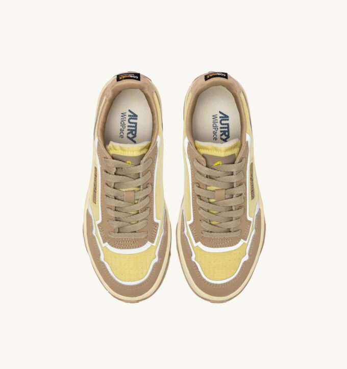 WILDPACE LOW SNEAKER AUS RIPSTOP-NYLON UND LEDER, FARBE LEMON GRASS AND RENCIÉ WILDPACE LOW SNEAKER AUS RIPSTOP-NYLON UND LEDER, FARBE LEMON GRASS AND RENCIÉ
