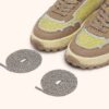 WILDPACE LOW SNEAKER AUS RIPSTOP-NYLON UND LEDER, FARBE LEMON GRASS AND RENCIÉ WILDPACE LOW SNEAKER AUS RIPSTOP-NYLON UND LEDER, FARBE LEMON GRASS AND RENCIÉ
